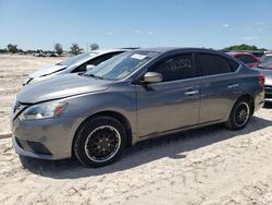 Salvage cars for sale at Riverview, FL auction: 2017 Nissan Sentra S
