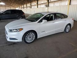 Salvage cars for sale from Copart Phoenix, AZ: 2016 Ford Fusion SE Hybrid