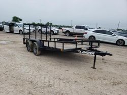 Salvage trucks for sale at Temple, TX auction: 2018 Lamar Trailer