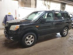 Salvage cars for sale from Copart Casper, WY: 2007 Honda Pilot EXL