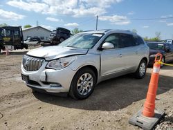 Salvage cars for sale at Pekin, IL auction: 2015 Buick Enclave