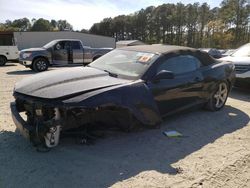 Salvage cars for sale at Seaford, DE auction: 2013 Chevrolet Camaro LT