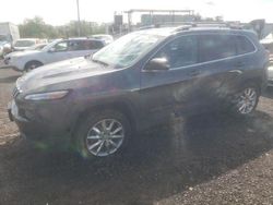 Salvage cars for sale from Copart -no: 2016 Jeep Cherokee Limited