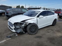Salvage cars for sale from Copart Denver, CO: 2016 Ford Fusion SE