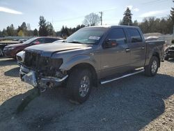 Salvage cars for sale from Copart Graham, WA: 2011 Ford F150 Supercrew