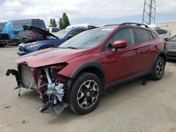 Salvage cars for sale from Copart Hayward, CA: 2018 Subaru Crosstrek Premium