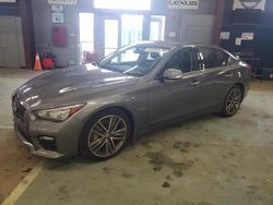 Salvage cars for sale at East Granby, CT auction: 2014 Infiniti Q50 Hybrid Premium