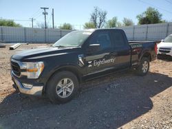 Salvage cars for sale at Oklahoma City, OK auction: 2021 Ford F150 Super Cab