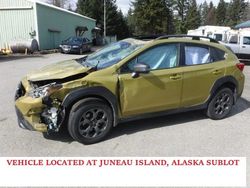Salvage cars for sale at Anchorage, AK auction: 2021 Subaru Crosstrek Sport