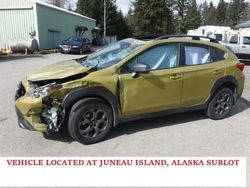 Subaru Crosstrek Sport salvage cars for sale: 2021 Subaru Crosstrek Sport