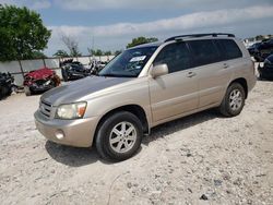 Salvage cars for sale at Haslet, TX auction: 2004 Toyota Highlander