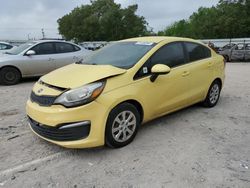 Salvage cars for sale from Copart Oklahoma City, OK: 2016 KIA Rio LX