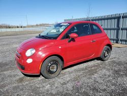 Salvage cars for sale from Copart Ontario Auction, ON: 2015 Fiat 500 POP