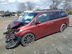 Toyota salvage cars for sale: 2015 Toyota Sienna Sport