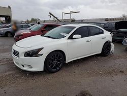 Salvage cars for sale from Copart Kansas City, KS: 2014 Nissan Maxima S