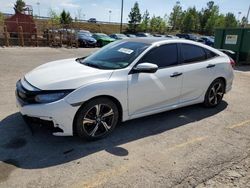 Carros salvage a la venta en subasta: 2016 Honda Civic Touring