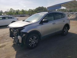 Salvage cars for sale at Florence, MS auction: 2018 Toyota Rav4 LE