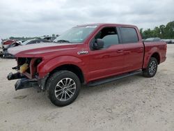 Salvage cars for sale from Copart Houston, TX: 2018 Ford F150 Supercrew