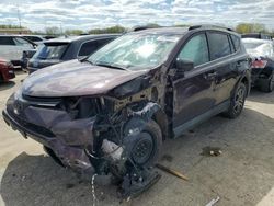 Salvage cars for sale at Bridgeton, MO auction: 2017 Toyota Rav4 LE