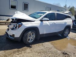 Salvage cars for sale from Copart Lyman, ME: 2022 GMC Terrain SLE