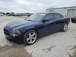 Salvage cars for sale at Kansas City, KS auction: 2013 Dodge Charger R/T