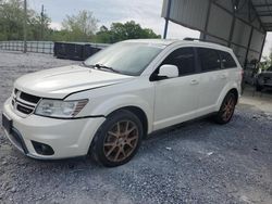 Salvage cars for sale from Copart Cartersville, GA: 2012 Dodge Journey R/T