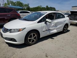 Salvage cars for sale at Spartanburg, SC auction: 2015 Honda Civic SE