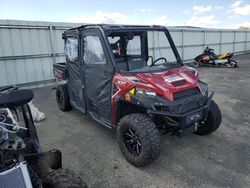 Salvage motorcycles for sale at Mcfarland, WI auction: 2017 Polaris Ranger Crew XP 1000 EPS