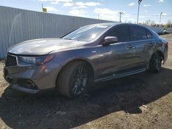 Salvage cars for sale at New Britain, CT auction: 2019 Acura TLX Technology