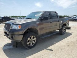 Salvage cars for sale at Arcadia, FL auction: 2006 Ford F150 Supercrew