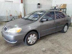 Toyota Corolla CE salvage cars for sale: 2005 Toyota Corolla CE