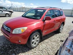 Toyota Rav4 salvage cars for sale: 2008 Toyota Rav4 Limited