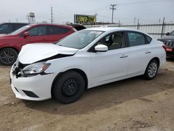 Nissan Sentra S Vehiculos salvage en venta: 2016 Nissan Sentra S