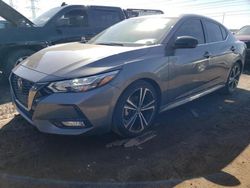 Salvage cars for sale from Copart Elgin, IL: 2020 Nissan Sentra SR