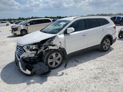 Salvage cars for sale at Arcadia, FL auction: 2014 Hyundai Santa FE GLS