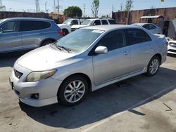 Salvage cars for sale from Copart Wilmington, CA: 2010 Toyota Corolla Base