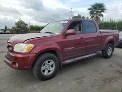 Salvage cars for sale at San Martin, CA auction: 2005 Toyota Tundra Double Cab Limited