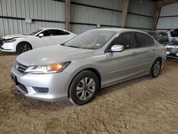 Honda Accord LX salvage cars for sale: 2015 Honda Accord LX