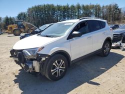 Salvage cars for sale from Copart North Billerica, MA: 2017 Toyota Rav4 LE