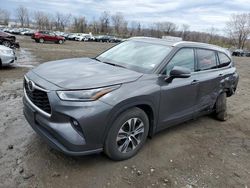 Salvage cars for sale at Marlboro, NY auction: 2021 Toyota Highlander XLE