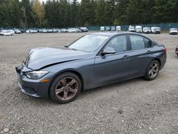 Salvage cars for sale from Copart Graham, WA: 2015 BMW 320 I Xdrive