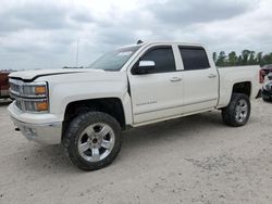Salvage trucks for sale at Houston, TX auction: 2014 Chevrolet Silverado K1500 LTZ