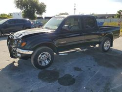 Salvage cars for sale from Copart Orlando, FL: 2002 Toyota Tacoma Double Cab Prerunner