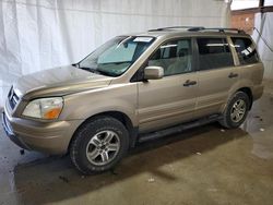 Honda salvage cars for sale: 2005 Honda Pilot EXL