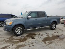 Salvage trucks for sale at Grand Prairie, TX auction: 2006 Toyota Tundra Double Cab SR5