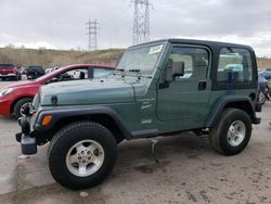 Jeep Wrangler Vehiculos salvage en venta: 1999 Jeep Wrangler / TJ Sport