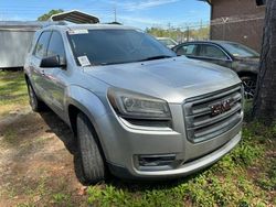 Salvage cars for sale from Copart Midway, FL: 2015 GMC Acadia SLE