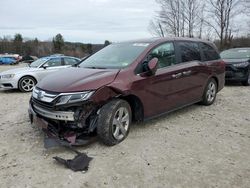 Salvage cars for sale at Candia, NH auction: 2019 Honda Odyssey EXL