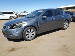 Salvage cars for sale at Brighton, CO auction: 2009 Honda Accord EXL