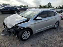 Salvage cars for sale at Houston, TX auction: 2018 Hyundai Elantra SE